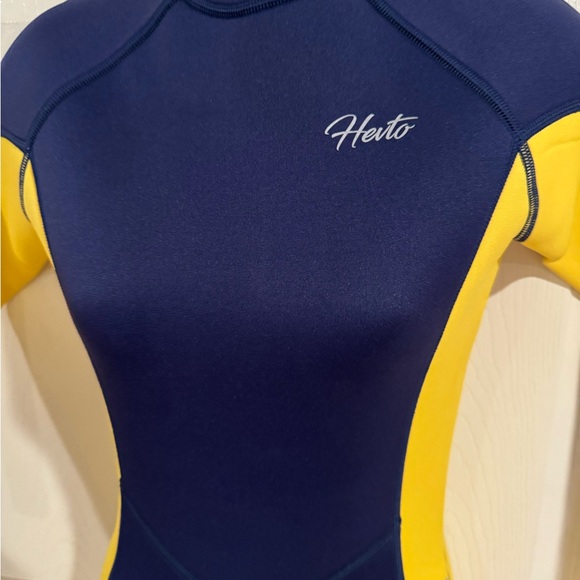 Hevto Kids Wetsuit for Boys Girls Toddler Youth 3/2mm Neoprene Full Wet Suits - Picture 10 of 12